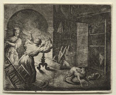 Reynard the Fox: Reynard Steals a Capon by Allart van Everdingen