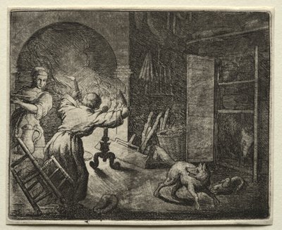 Reynard the Fox: Reynard Steals a Capon by Allart van Everdingen