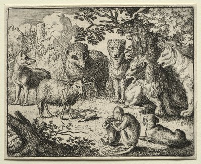 Reynard the Fox: The Arrival of the Packet by Allart van Everdingen