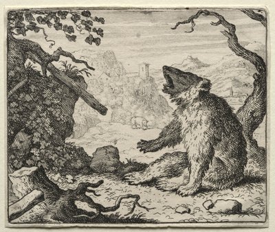 Reynard the Fox: The Bear Calls Reynard to Court by Allart van Everdingen