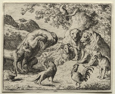 Reynard the Fox: The Complaint of the Bear by Allart van Everdingen