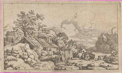 The Hut of the Carpenter by Allart van Everdingen