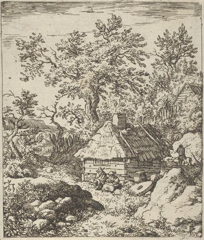 The Millstone near the Cask by Allart van Everdingen