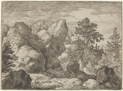 The Pointed Rock, 17th century by Allart van Everdingen