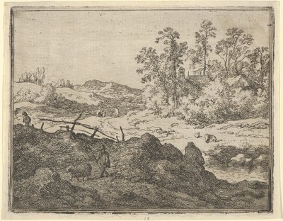 The Shepherd and the Lamb by Allart van Everdingen