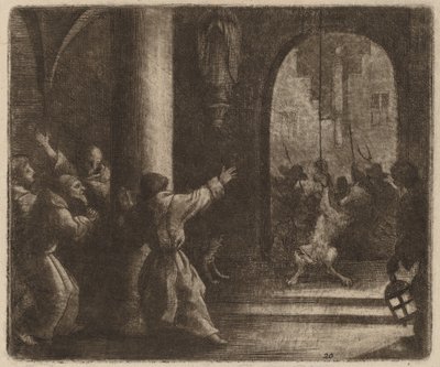 The Wolf and the Convent Bell by Allart van Everdingen