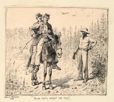 Youse Sartin Overload Dat Mule by Allen Carter Redwood