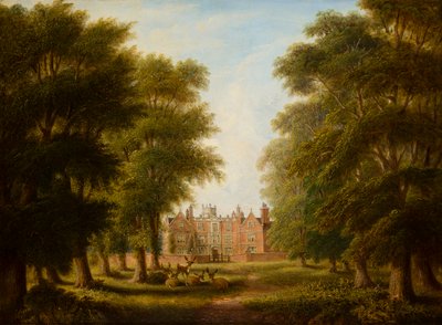 A View of Castle Bromwich Hall by Allen Edward Everitt