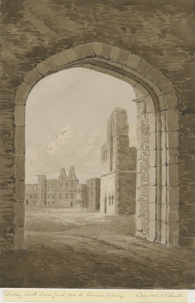 Dudley Castle - The Keep by Allen Edward Everitt
