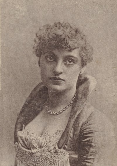 Charlotte Tittell, from the Actresses series N67 promoting Virginia Brights Cigarettes, ca. 1888 by Allen and Ginter