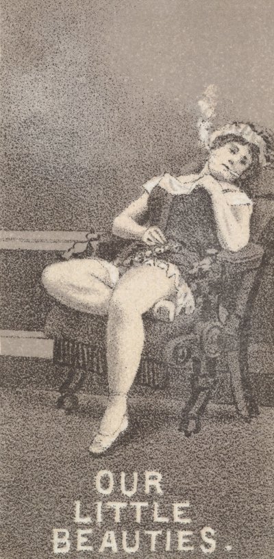 From the Actresses series N57 promoting Our Little Beauties Cigarettes for Allen & Ginter by Allen and Ginter