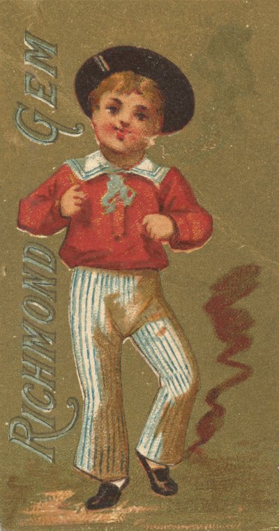 From the Girls and Children Series N65 Promoting Richmond Gem Cigarettes for Allen & Ginter, ca. 1886 by Allen and Ginter