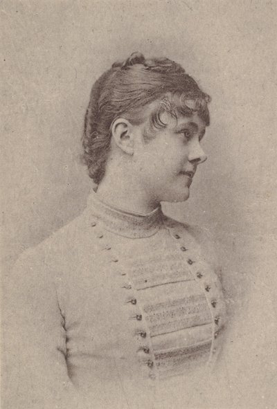 Lili Rupp from the Actresses Series N67 Promoting Virginia Brights Cigarettes by Allen and Ginter