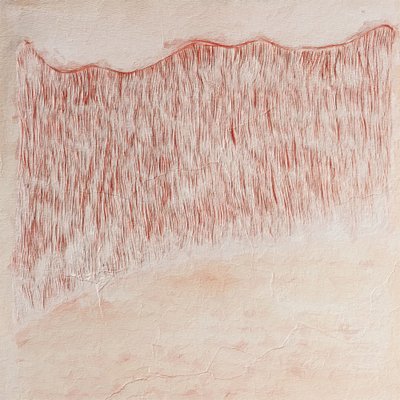 Abstract Red Flow by Alma