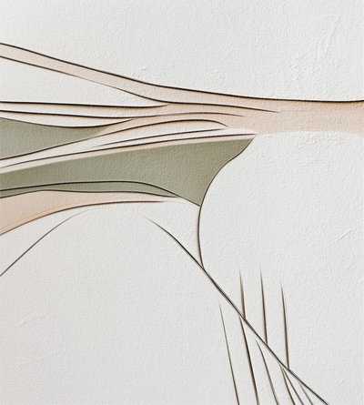 Flowing Abstract Lines by Alma