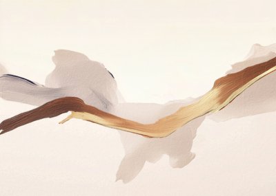 Golden Brown Flow by Alma