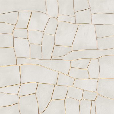 Organic White Gold Pattern by Alma