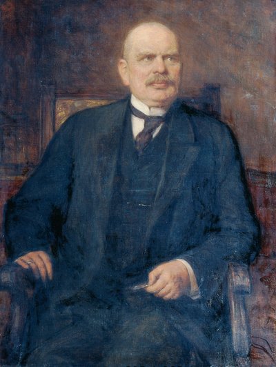 Minister Max Freiherr Hussarek von Heinlein by Alois Johann Josef Delug