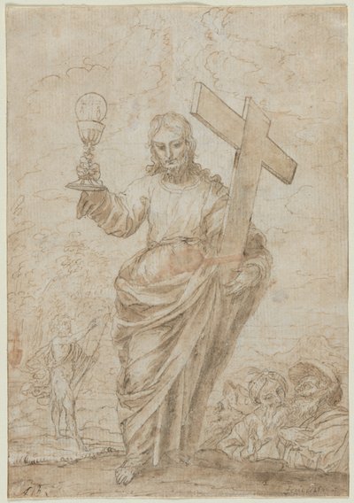 Christ Holding a Chalice and Cross by Alonso Cano