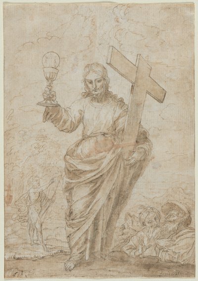 Christ Holding a Chalice and Cross by Alonso Cano