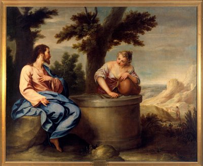 Christ and Samaritan by Alonso Cano
