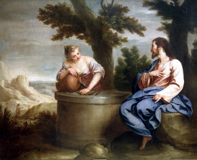 Jesus and the Samaritan, 17th Century by Alonso Cano