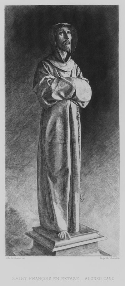 St Francis of Assisi in Ecstasy by Alonso Cano