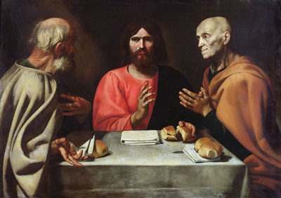 Supper at Emmaus by Alonso Rodriguez
