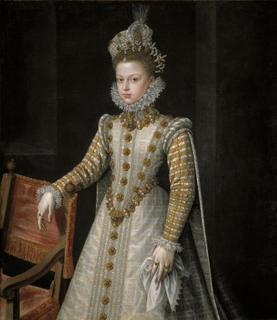The Infanta Isabel Clara Eugenia by Alonso Sánchez Coello