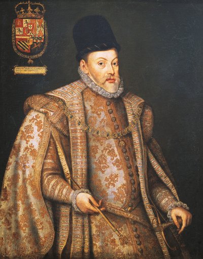 Portrait of Philip II of Spain by Alonso Sánchez Coello