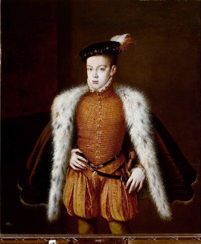Portrait of Prince Don Carlos by Alonso Sánchez Coello