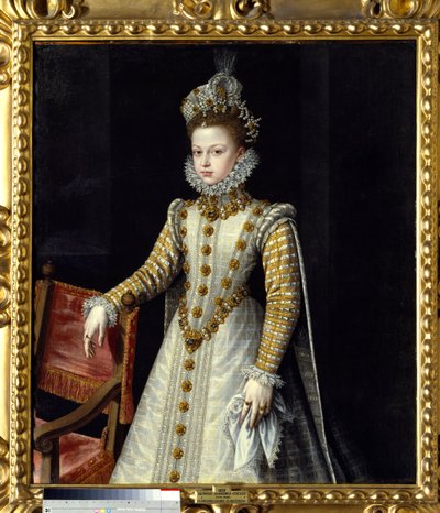 Portrait of the Infante Isabelle Claire Eugenie (1566-1633) by Alonso Sánchez Coello