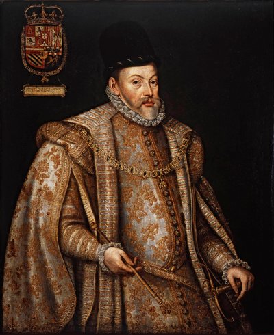 Portrait of Philip II, King of Spain and Portugal by Alonso Sánchez Coello