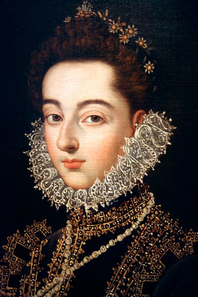 Portrait of the Infanta Catalina Michaela of Austria by Alonso Sánchez Coello