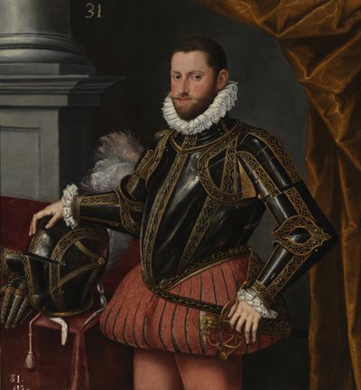 Portrait of Archduke Ernest of Austria by Alonso Sánchez Coello School of