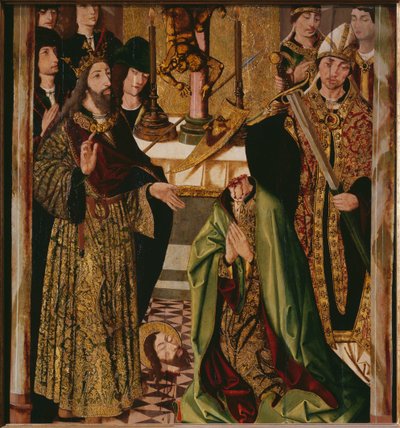 The Beheading of St. Thomas in India by Alonso de Sedano