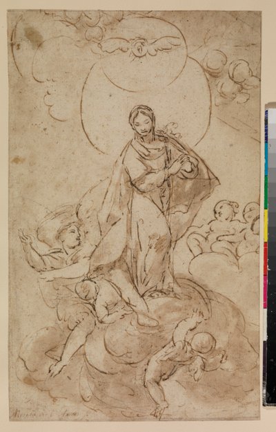 Virgin of the Immaculate Conception, Recto by Alonso del Arco