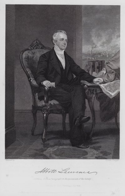 Abbott Lawrence by Alonzo (after) Chappel