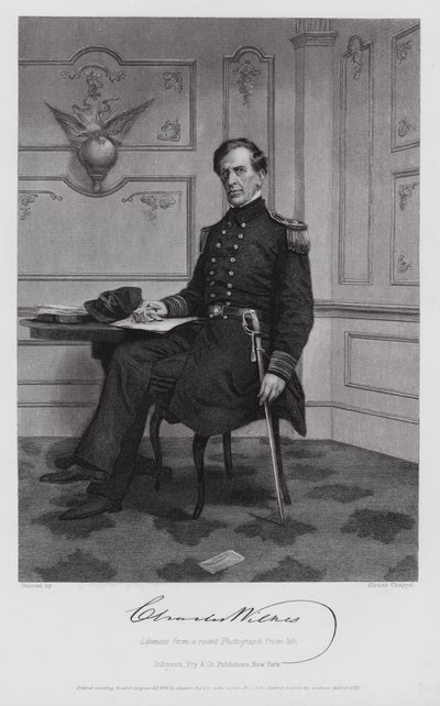 Charles Wilkes by Alonzo (after) Chappel