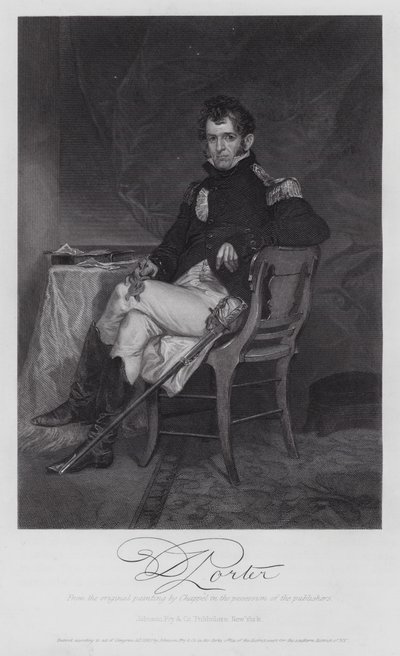 David Porter by Alonzo (after) Chappel