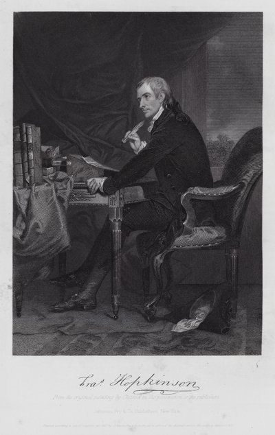 Francis Hopkinson by Alonzo (after) Chappel