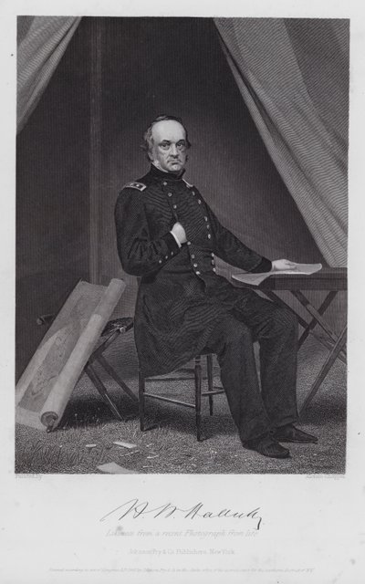 Henry Wager Halleck by Alonzo (after) Chappel