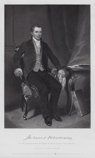 James Monroe by Alonzo (after) Chappel