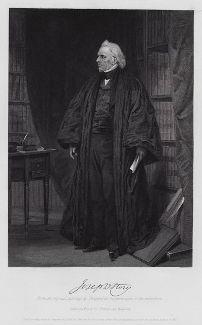 Joseph Story by Alonzo (after) Chappel