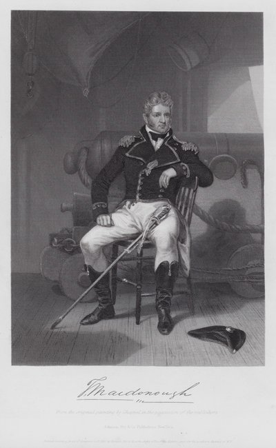 Thomas Macdonough by Alonzo (after) Chappel