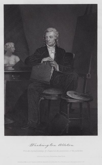 Washington Allston by Alonzo (after) Chappel