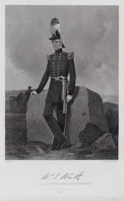 William Jenkins Worth by Alonzo (after) Chappel