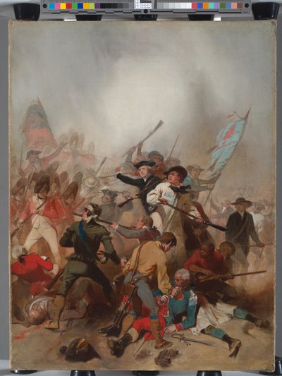 Battle of Bunker Hill, June 17, 1775 by Alonzo Chappel