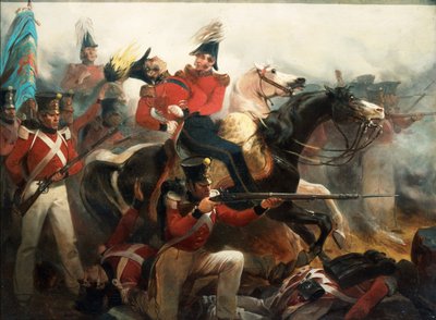 Death of General Ross at the Battle of Baltimore, September 12, 1814 by Alonzo Chappel