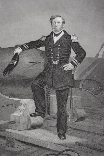 Portrait of Admiral Andrew Hull Foote by Alonzo Chappel